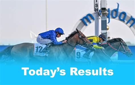 dubai horse racing results today.